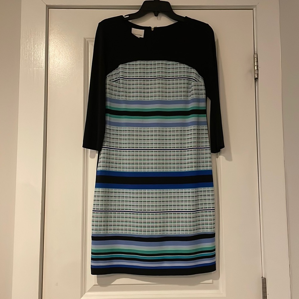 Donna Morgan patterned dress